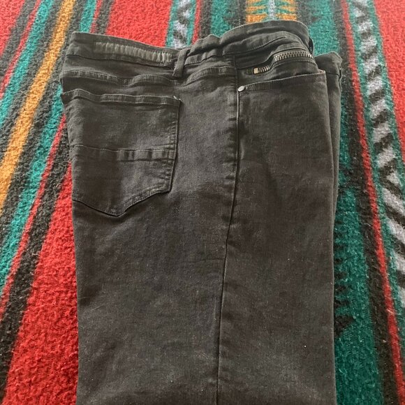 Men's Size 40w Rockstar Original Ultra Slim Pants "Midnight Black" Nat. Sel 2.0 - Picture 1 of 9
